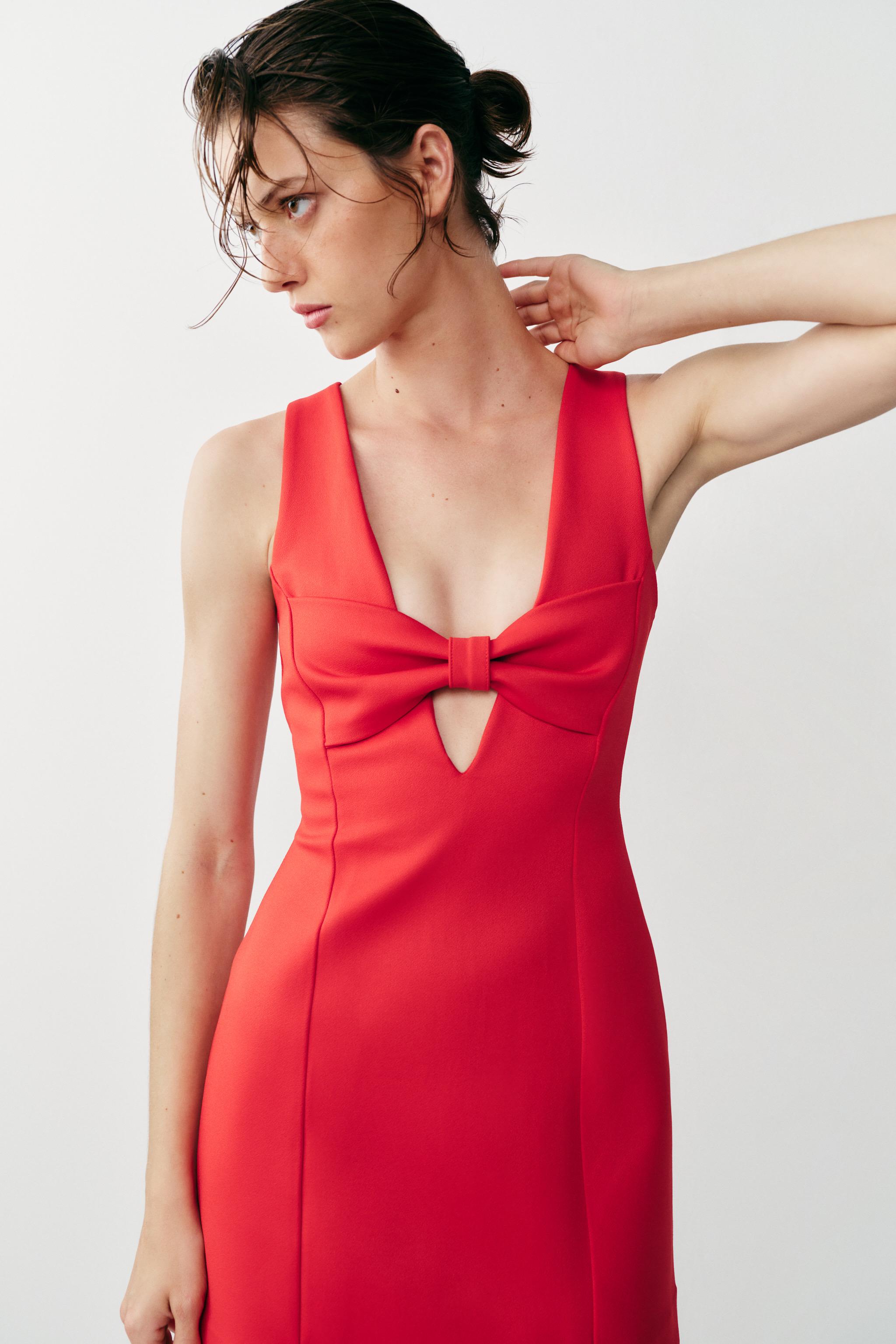 BOW MINI DRESS